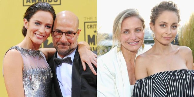 emily blunt stanley tucci, cameron diaz, nicole richie