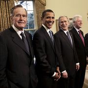 Five Presidents, The Oval Office