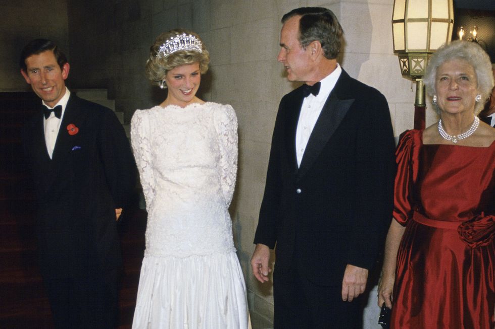 Charles & Diana in USA 1985