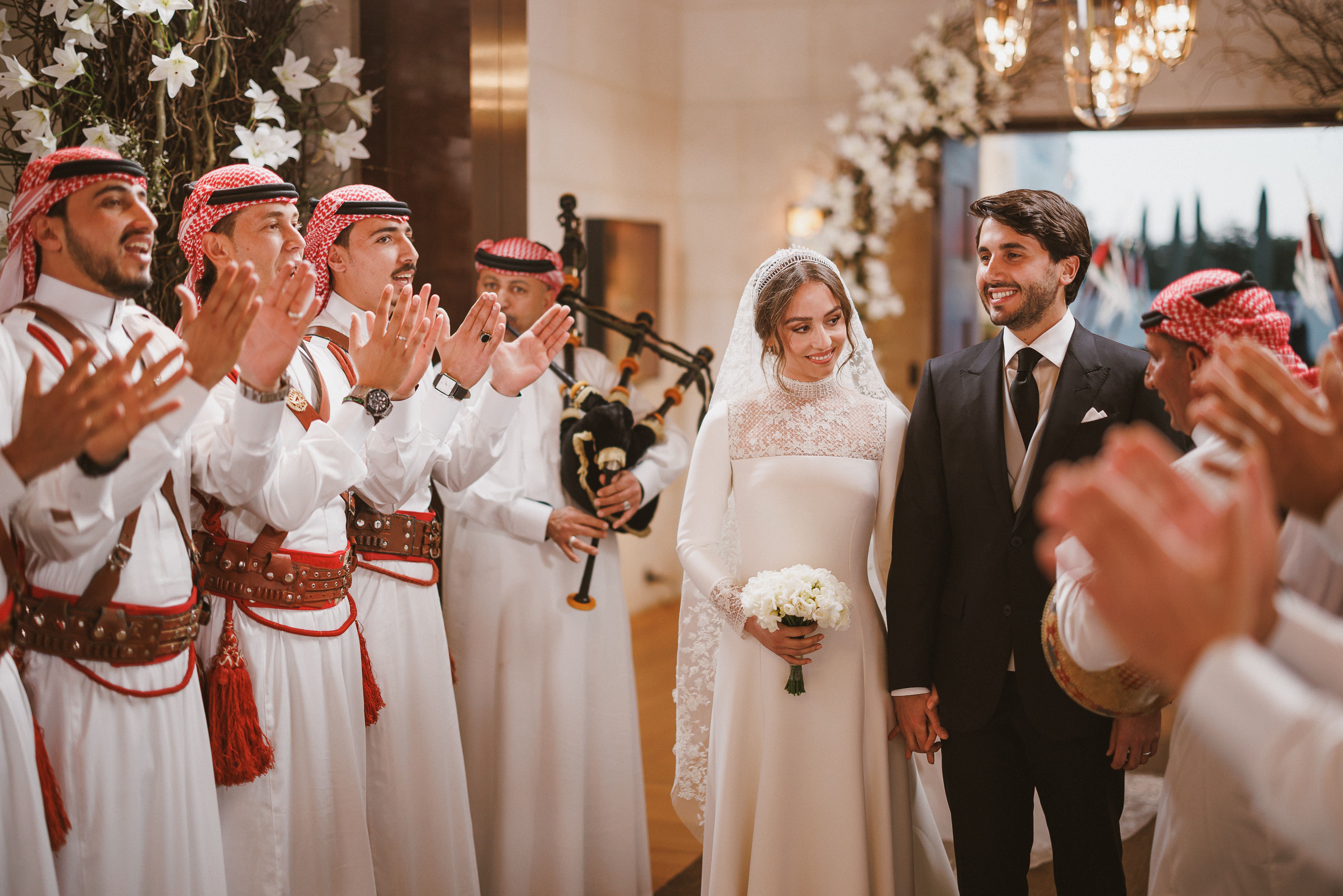 ヨルダンのイマン王女が結婚！ 母ラーニア王妃、兄のフセイン