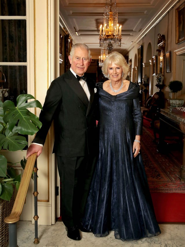 Prince Charles & Duchess Camilla Pose for a Portrait Before His 70th ...