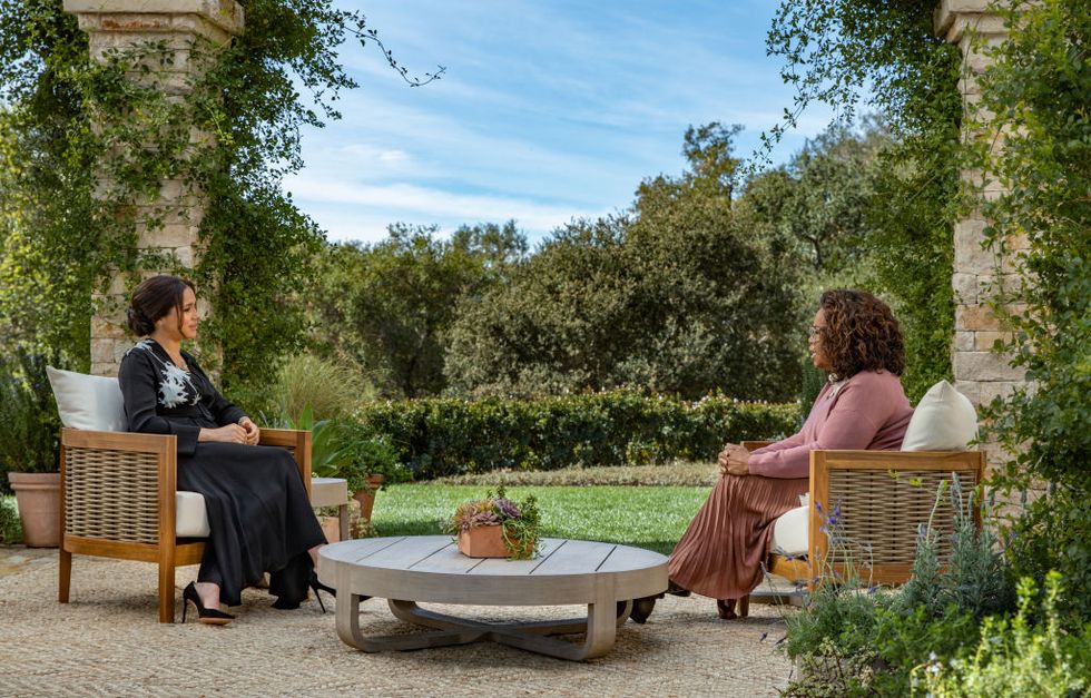 meghan and prince harry sit down to talk with oprah winfrey