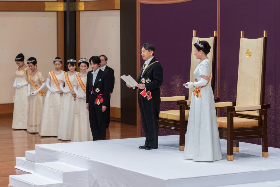 Japan Emperor Naruhito's Enthronement Ceremony