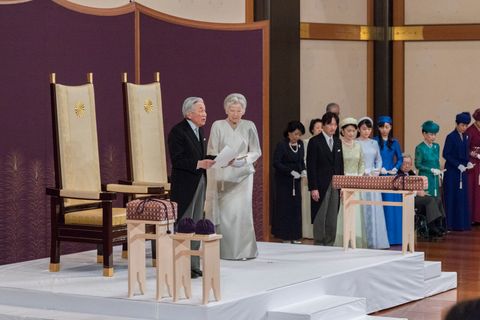 Japan Emperor Akihito's Abdication Ceremony