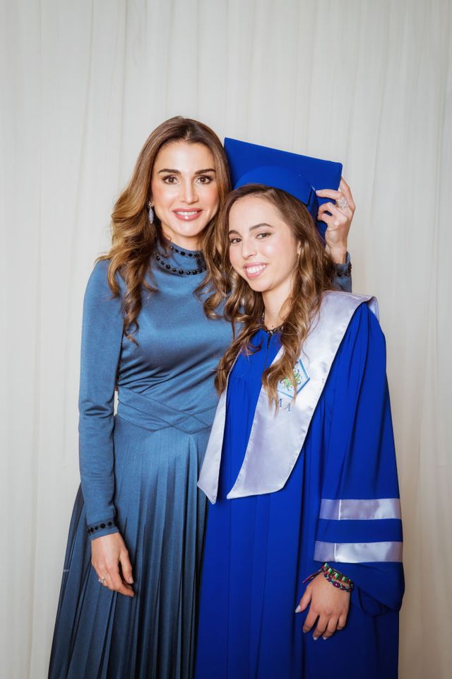 Jordan Royal Family Attend Princess Salma's Graduation
