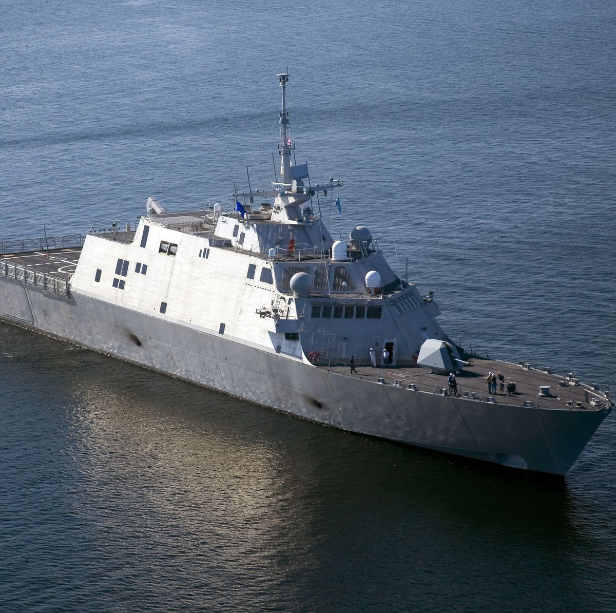 Navy's New Littoral Combat Ship Begins Testing