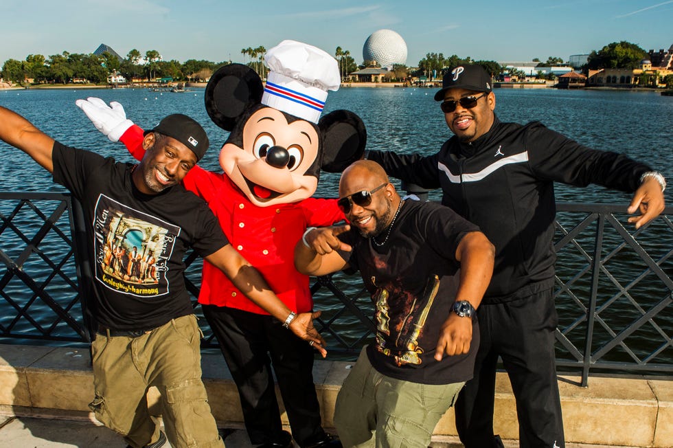 boyz ii men visit the epcot international food and wine festival