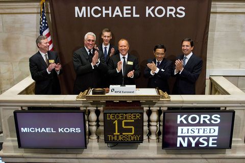 Michael Kors Holdings Limited Celebrates IPO On The New York Stock Exchange