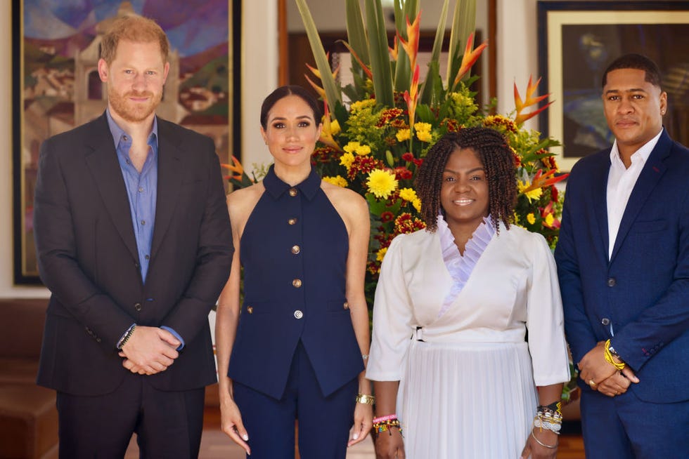 the duke and duchess of sussex visit colombia day 1