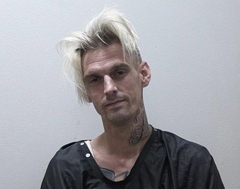 Aaron Carter And Madison Parker Booking Photo