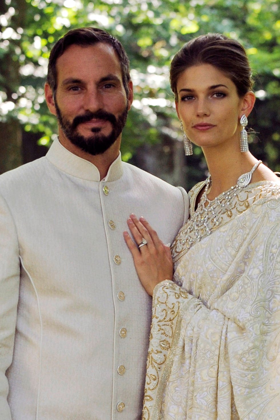 the wedding ceremony of prince rahim aga khan and kendra salwa spears