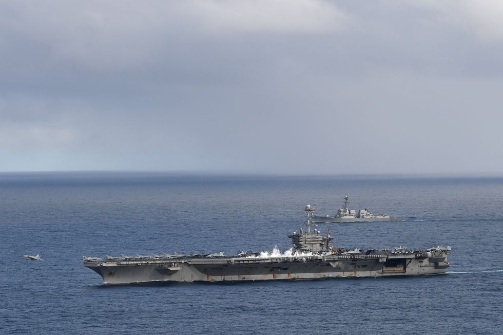Truman Carrier Strike Group Operates in North Atlantic