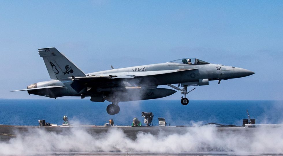U.S. Navy Conducts Flight Operations in Mediterranean