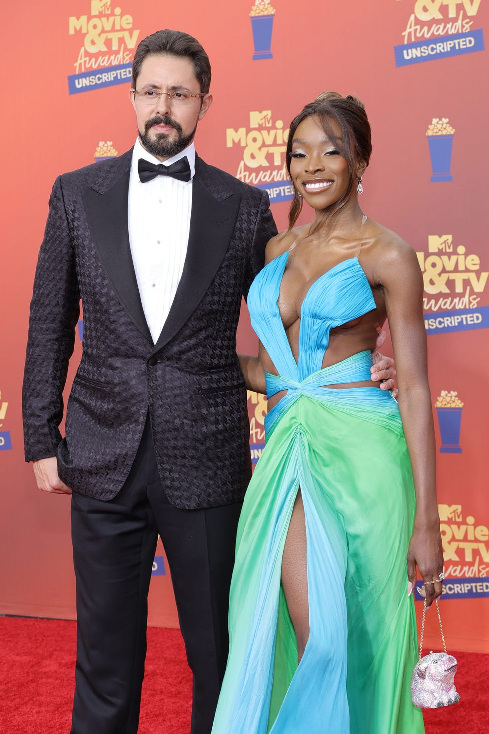 2022 mtv movie  tv awards unscripted arrivals