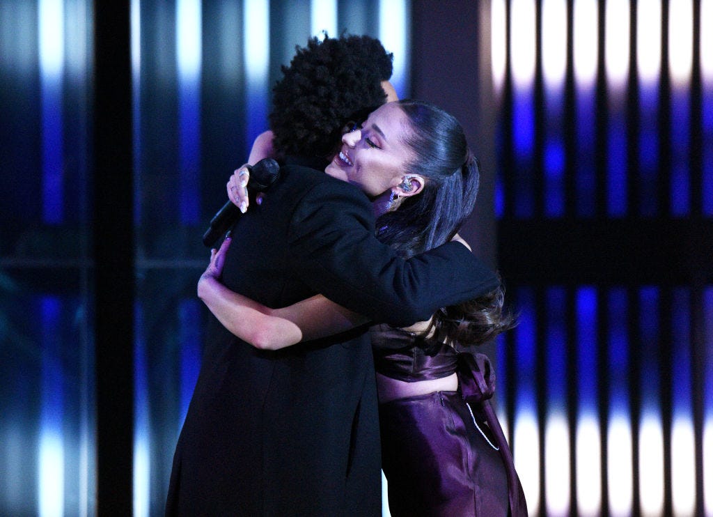Watch Ariana Grande and The Weeknd’s ‘Save Your Tears’ Performance