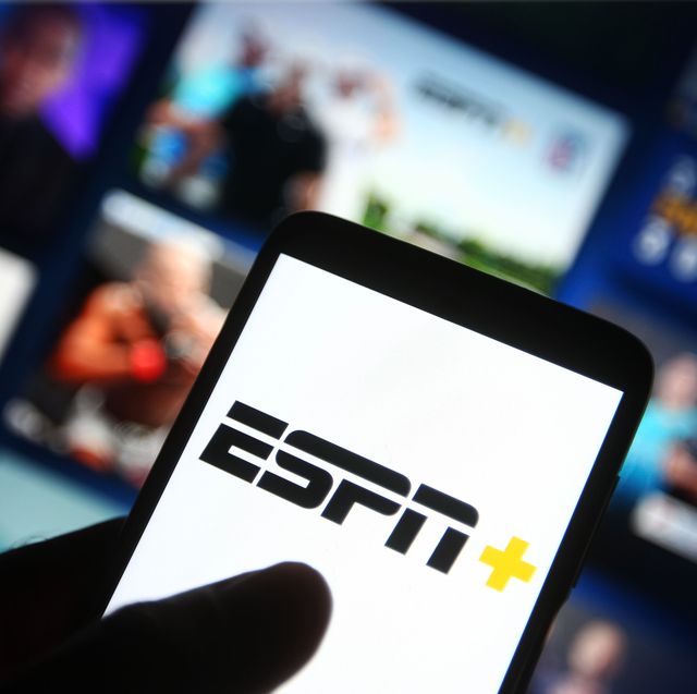 espn+ logo on cell phone