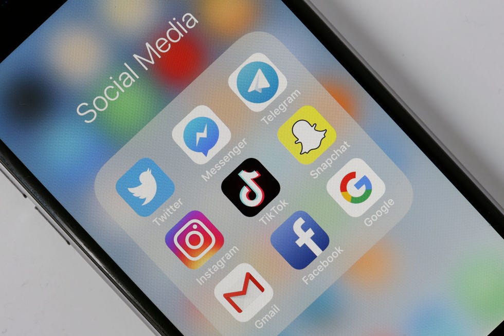 tik tok application illustration