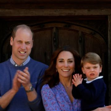 prins william, kate middleton en prins louis in een video voor children in need and comic relief 'big night in' van bbc