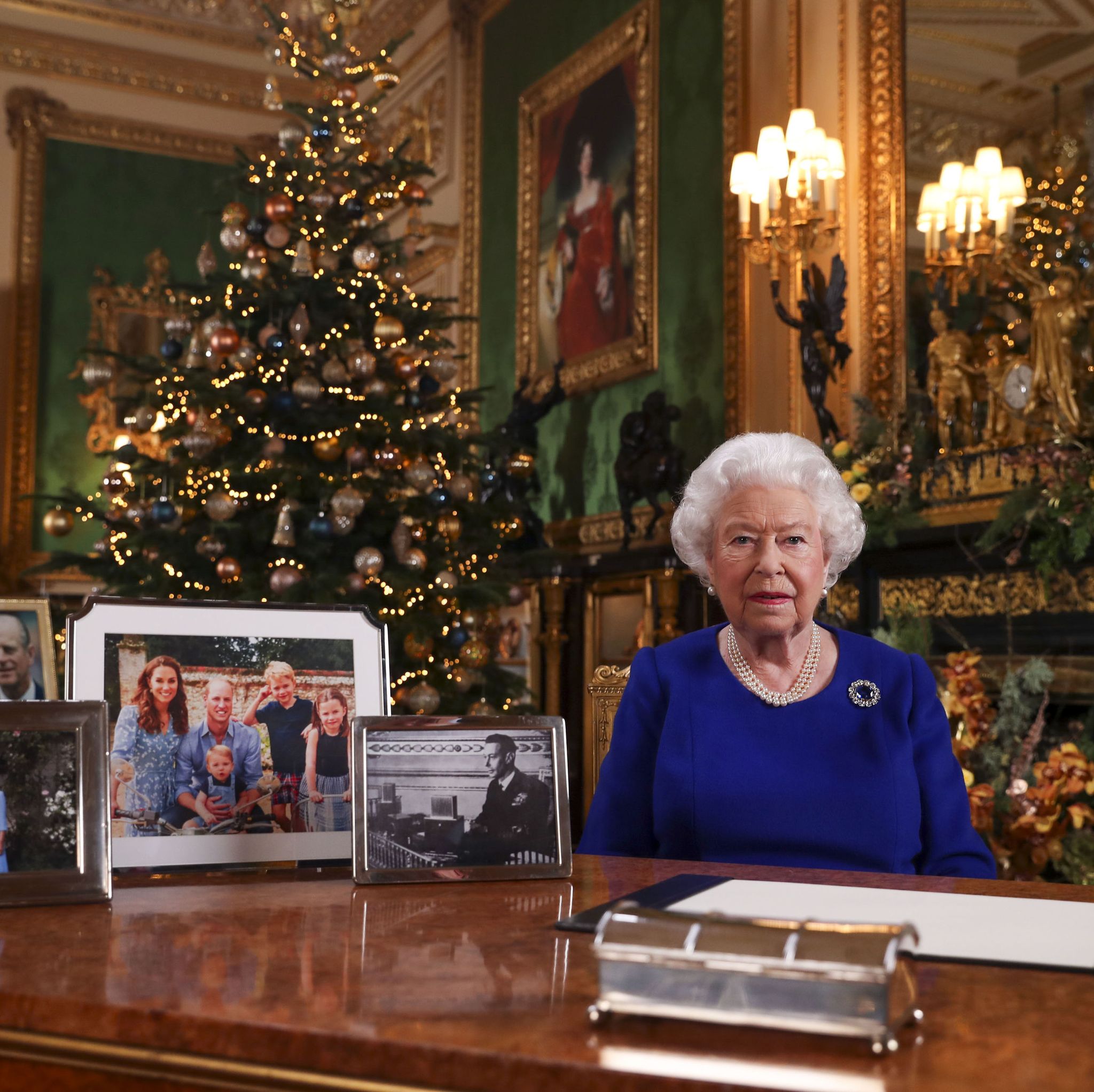 Queen Elizabeth II Records Her Annual Christmas Broadcast