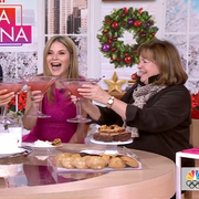 This is an image hoda jenna ina garten cosmos