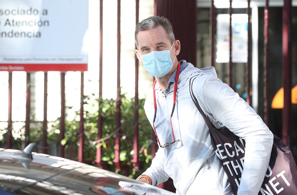 iñaki urdangarin en el centro don orione de madrid donde realiza voluntariado