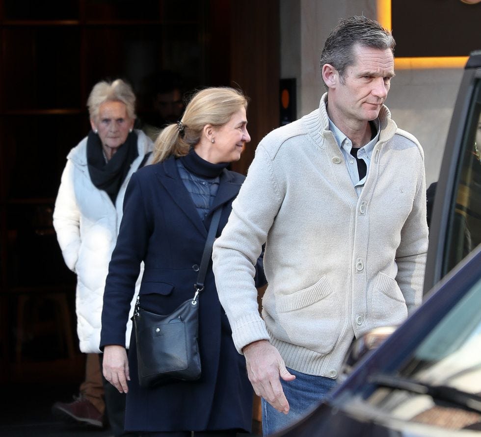 iñaki urdangarin y la infanta cristina
