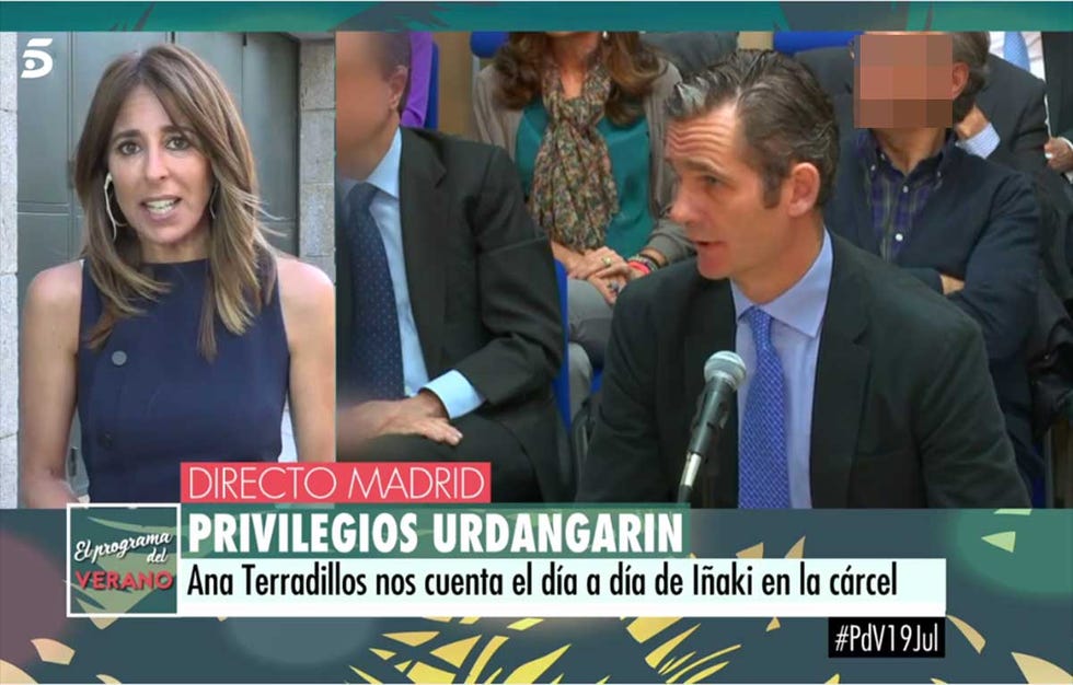 Iñaki Urdangarin tendría privilegios en prisión según la periodista Ana Terradillos cuenta en 'El programa del verano'