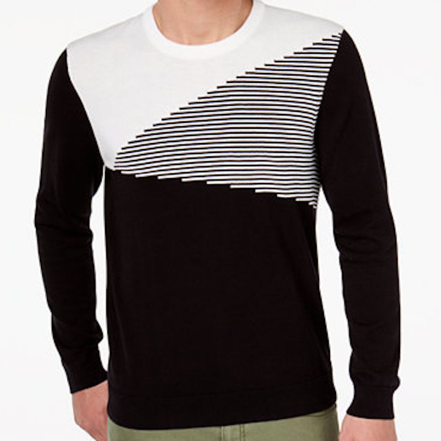INC Macy's Striped Sweater