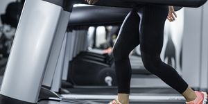 incline treadmill running