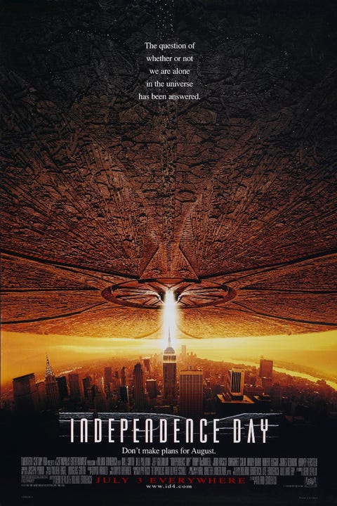 Den nezávislosti nejlepší letní filmy
