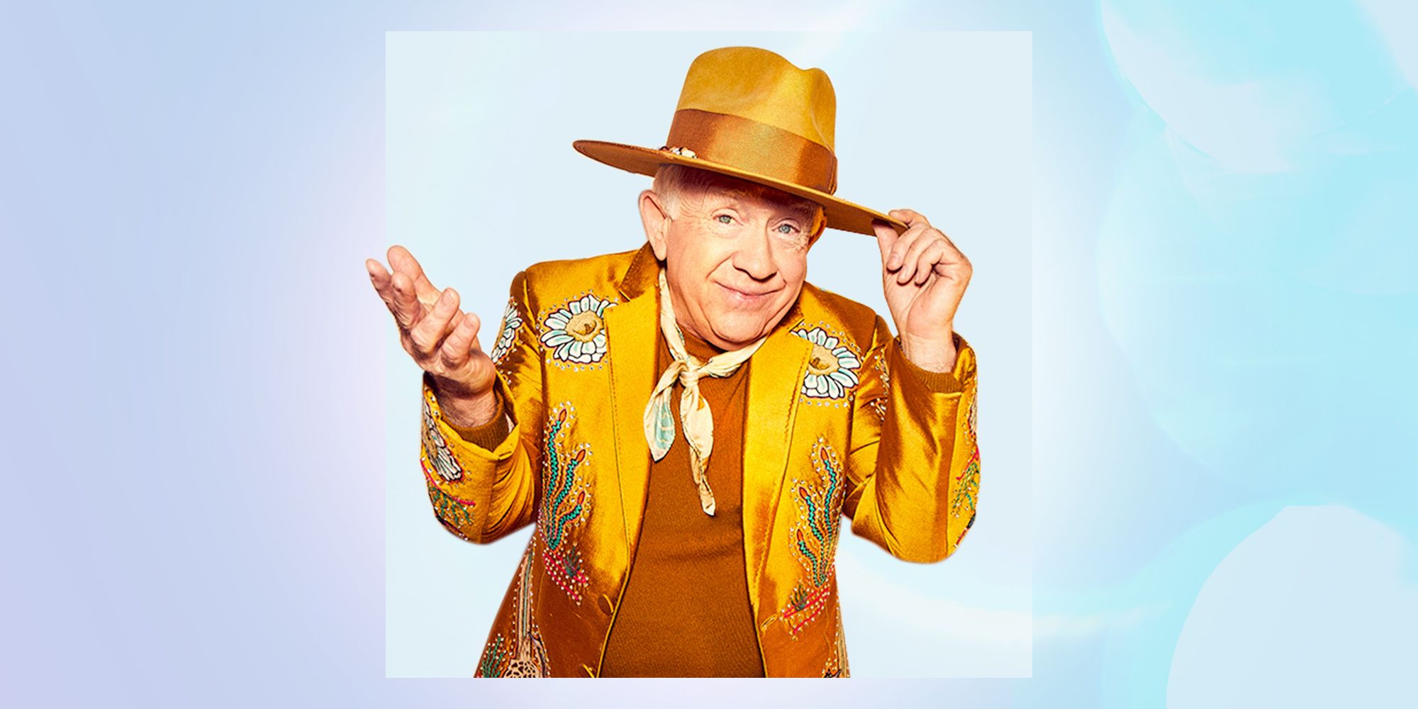 leslie jordan hat