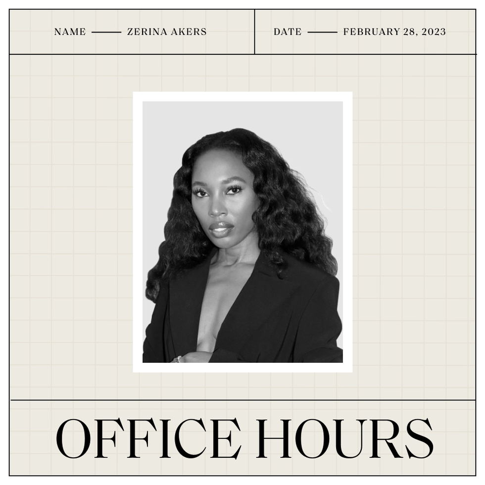 zerina akers office hours