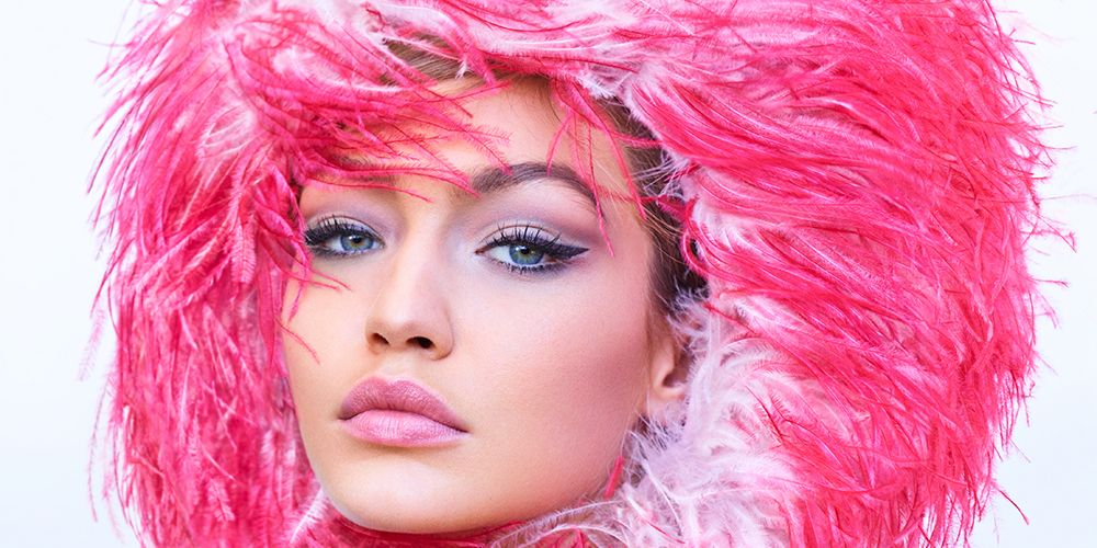 How To Do Monochromatic Millennial Pink Makeup Like Gigi Hadid
