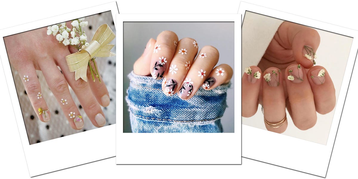 Floral Nail Art Designs - Flower Manicure Ideas