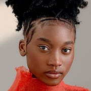 This is an image baby hair