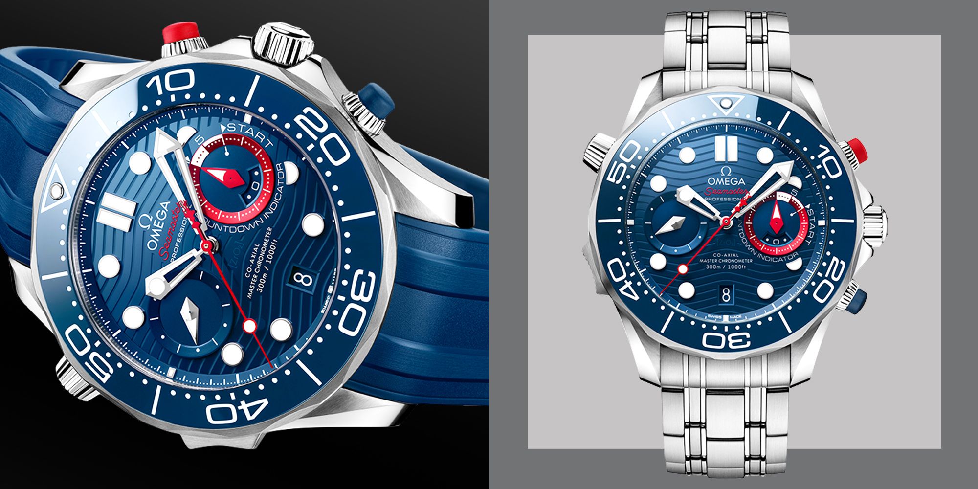 New OMEGA Seamaster Diver 300M America's Cup Chronograph is Race-Ready