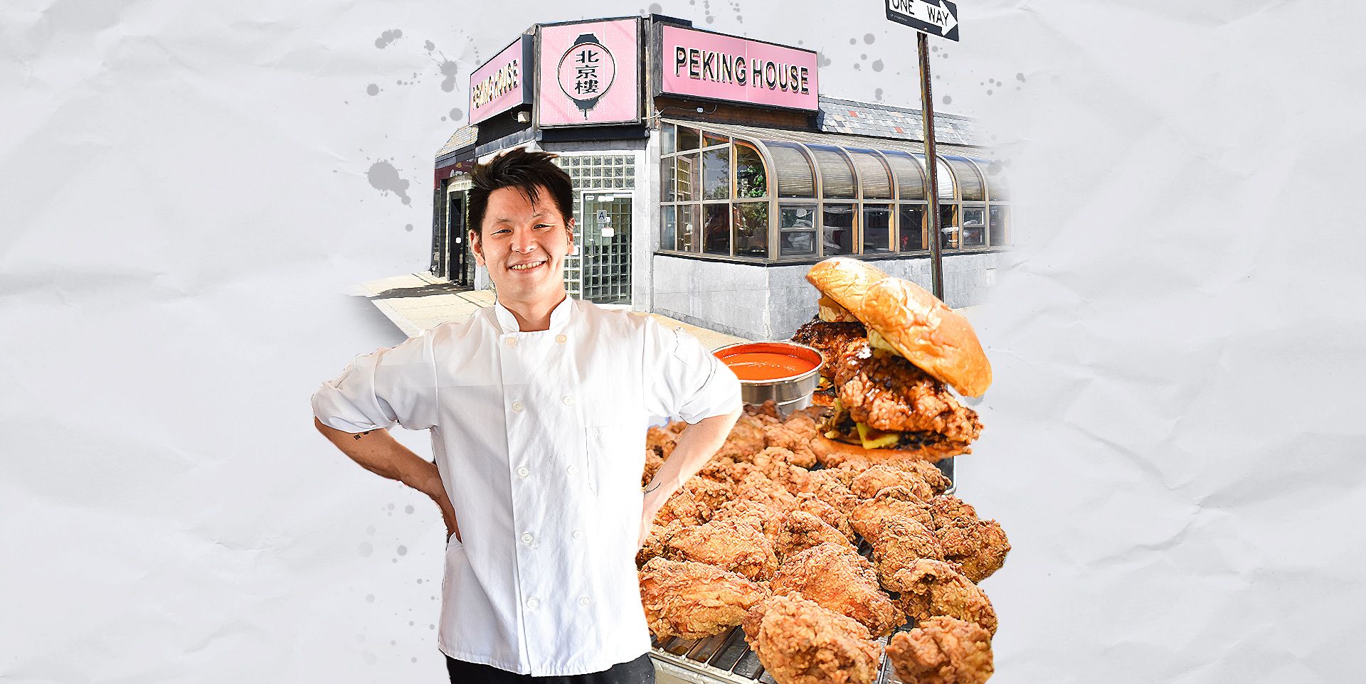 Eric Huang Perfects Chili Fried Chicken Sandwich at Pecking House