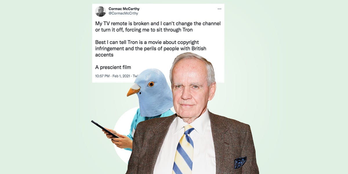 Is That Really Cormac McCarthy on Twitter?