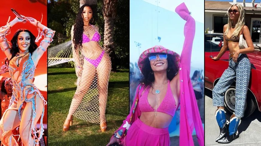 See Every Celebrity Outfit at Coachella 2022