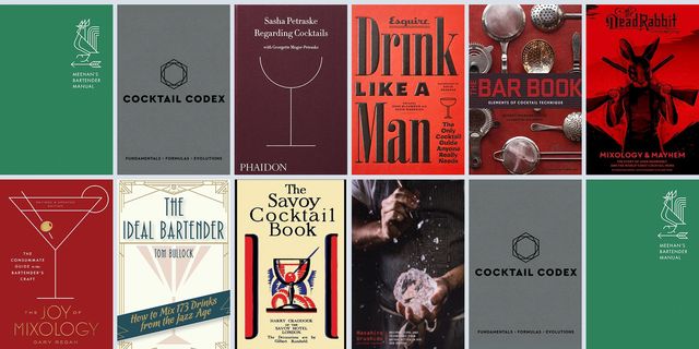 Lot of 18 Vintage Cocktail Books Bartending Mixed Drinks Mixology