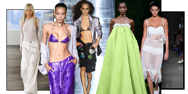 Y2K, Lingerie, Bright Colors Light Up Spring/Summer 2022 Collections