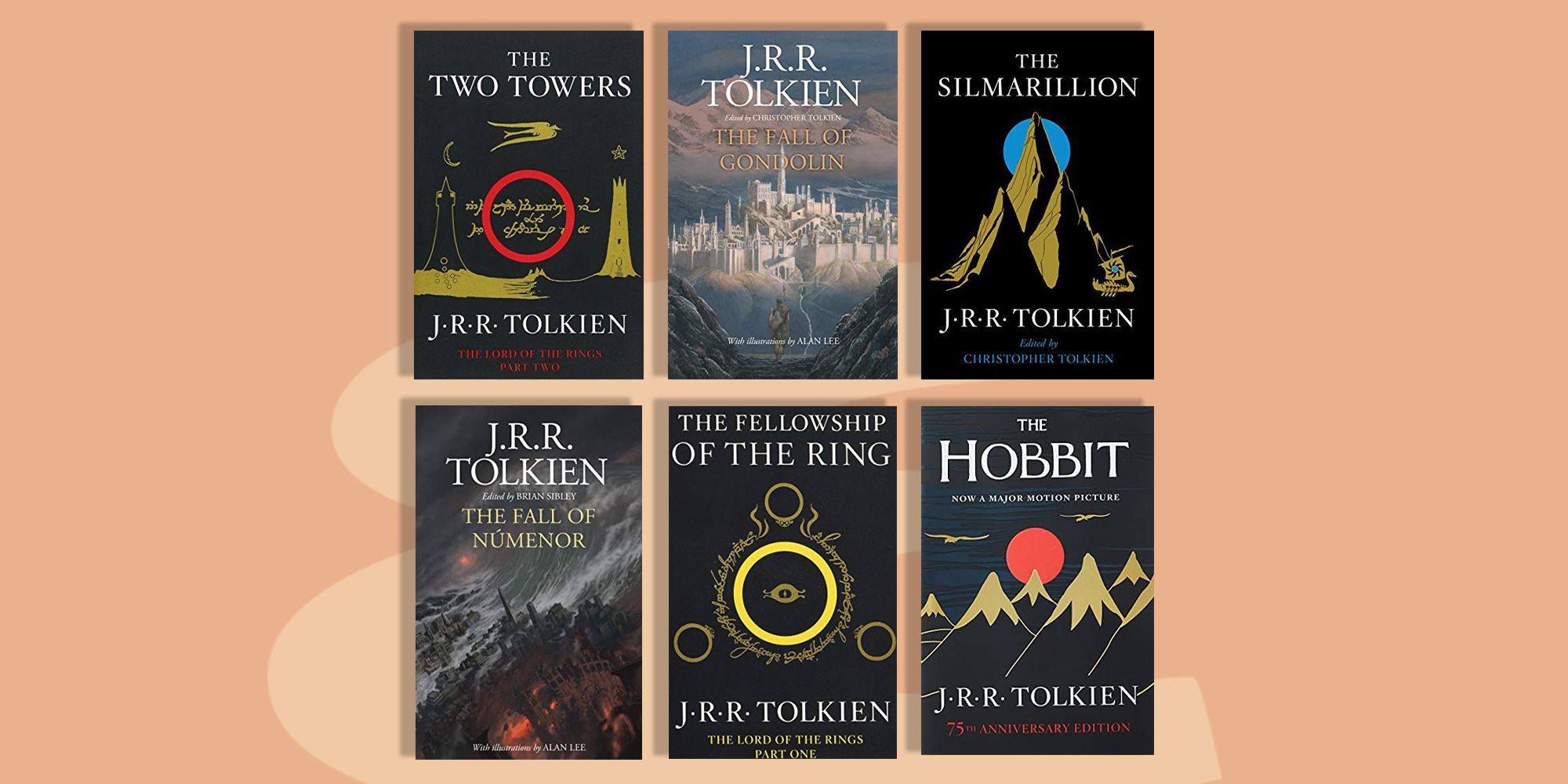 Kijker Geniet Arthur Lord of the Rings Book In Order - A Guide to J.R.R. Tolkein's Middle-earth  Works