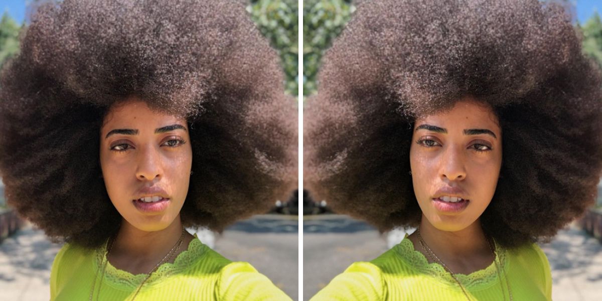Simone Williams, The Woman With The World's Largest Afro, Shows Off Her Hair  Routine