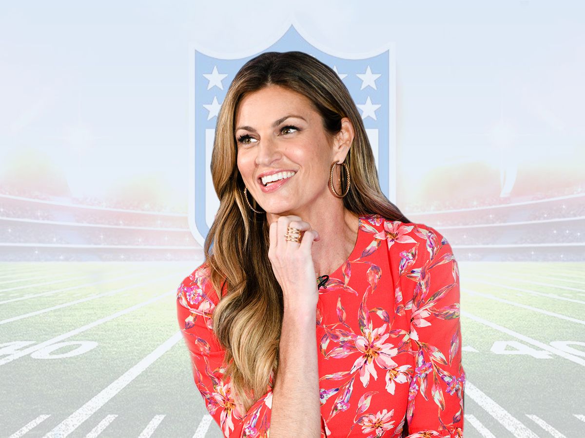 Erin Andrews is ditching the pink and the glitter to offer women sports  fans apparel they'll actually want to wear