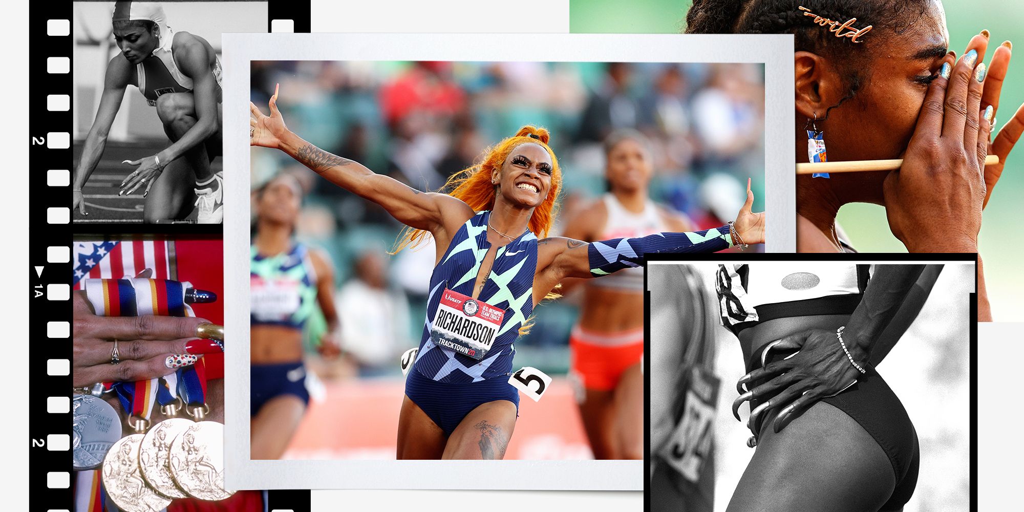 The Black Women of Track and Field Purveyors of Sporty Glamour