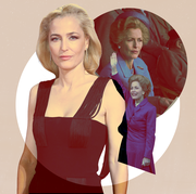 gillian anderson as margaret thatcher the crown