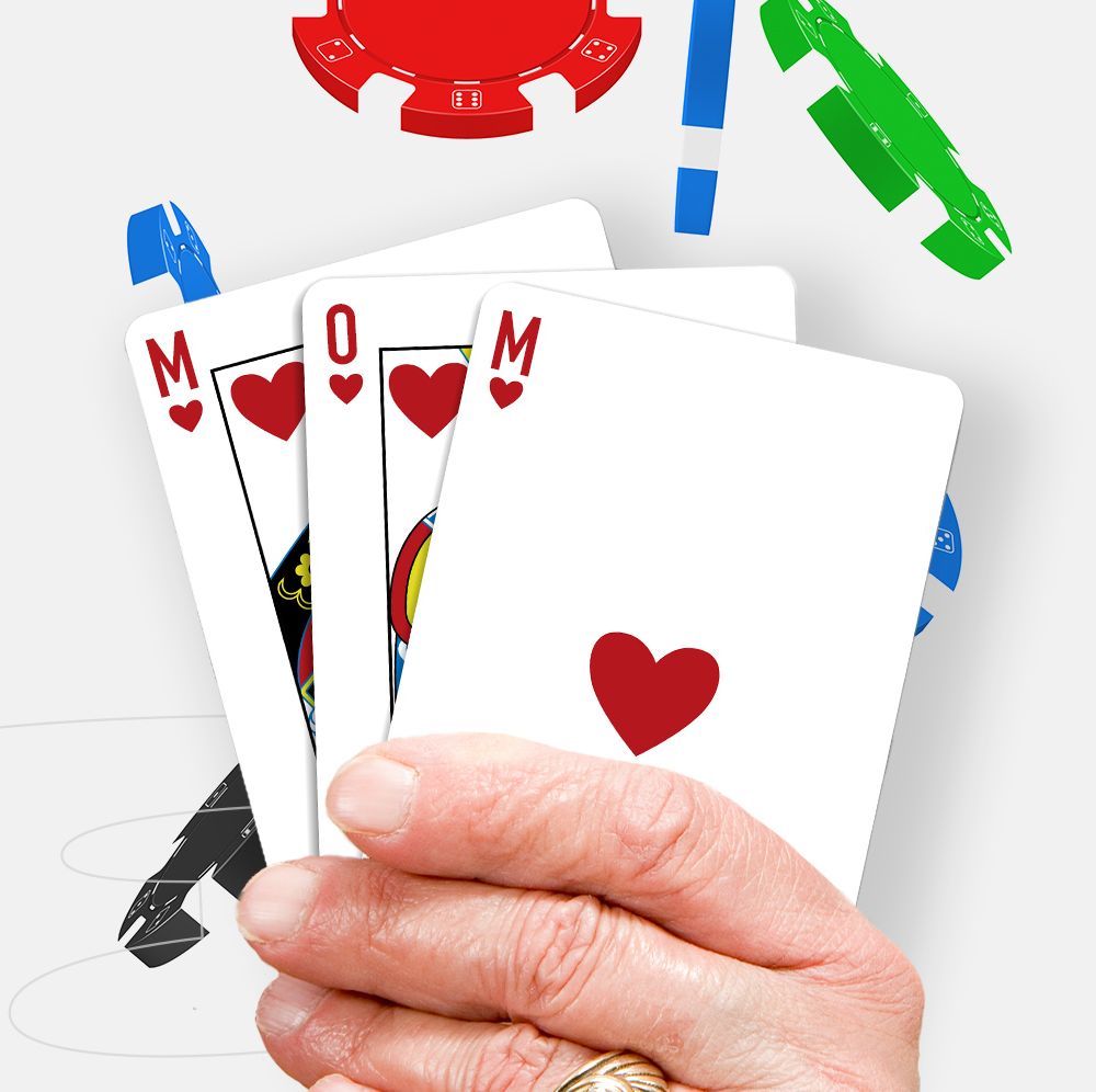 Vegas Poker Playing Card - 2 ct
