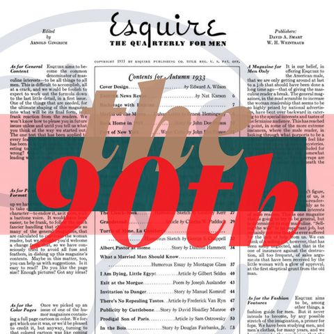 esquire 90th anniversary