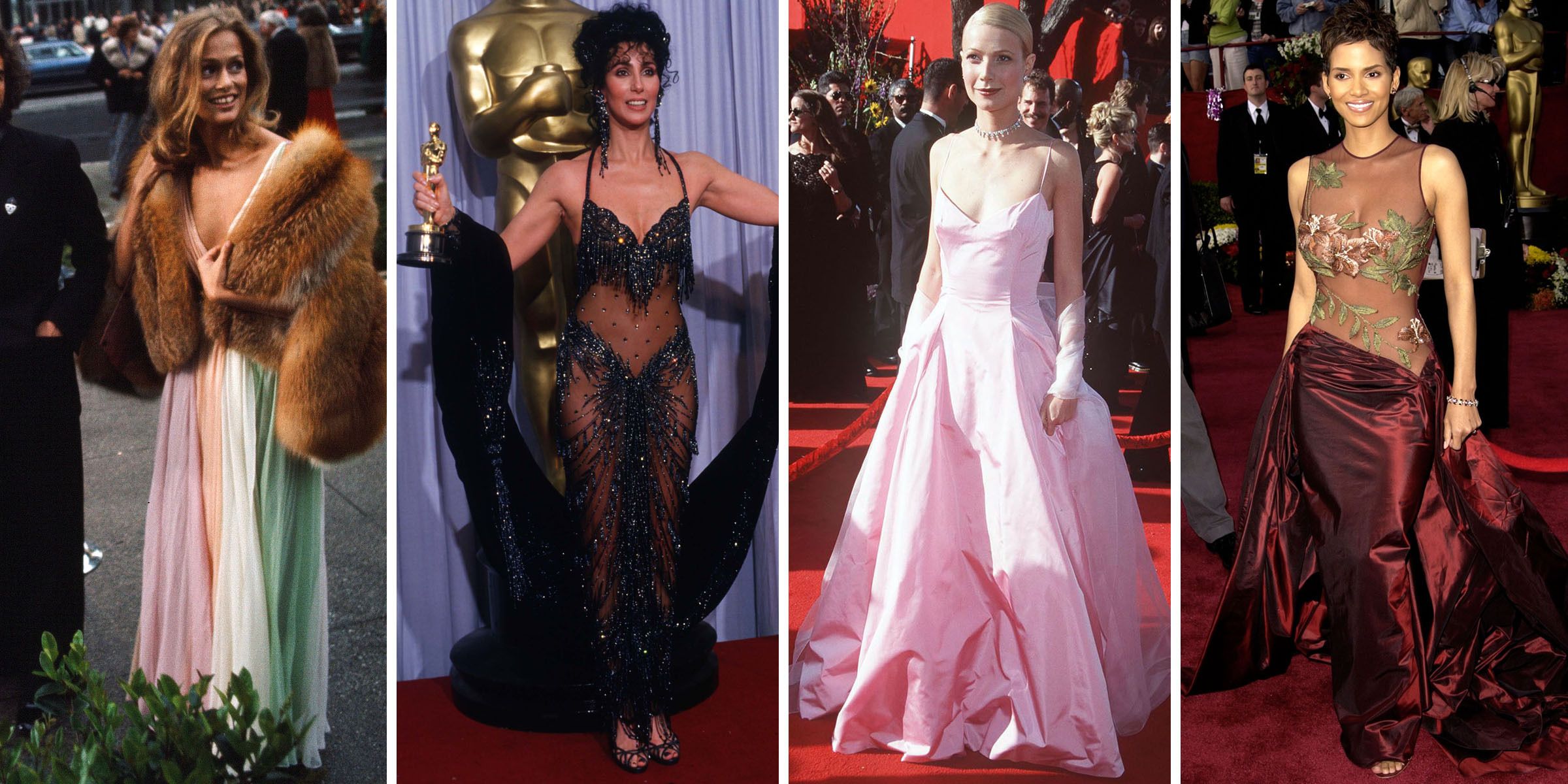 The Best Over-50 Oscars Dresses and Looks of All Time