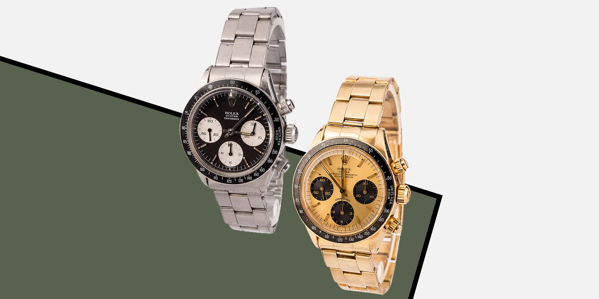 Bob's Watches Auction of Two Vintage Rolexes Rolex Ref. 6263 1971 and 1978 For Sale